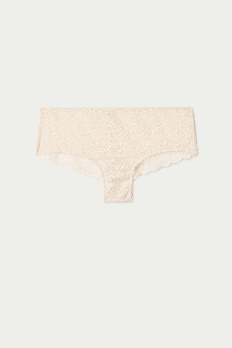Top Recycled White Lace Female Panties 