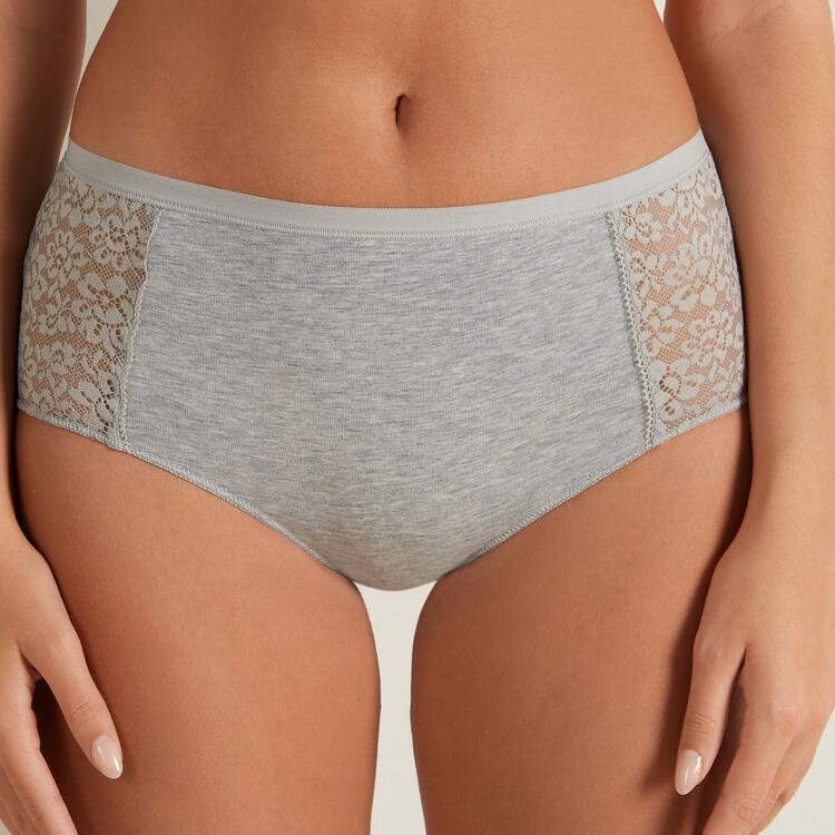 Underpanties for Womens Grey Lace