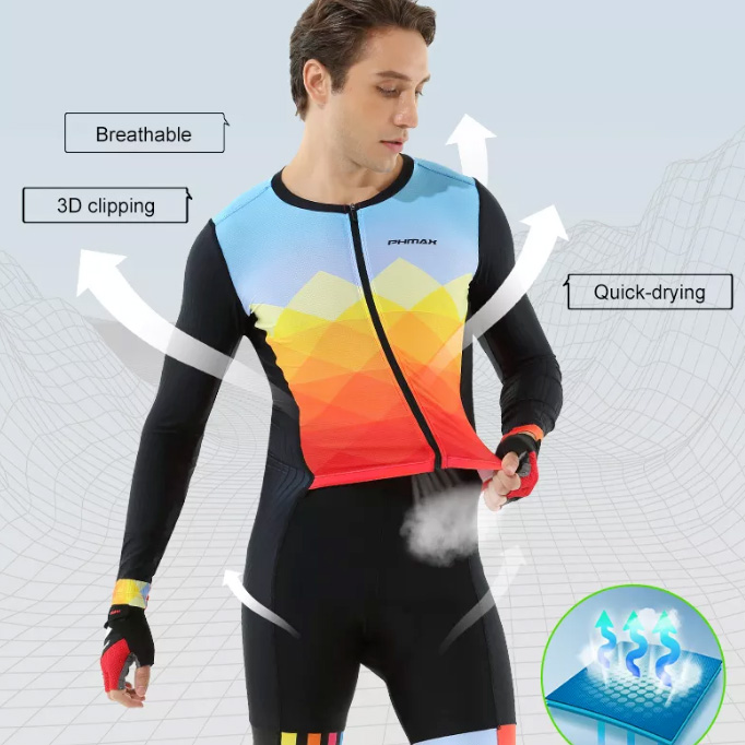 Eco-friendly Cycling Jerseys for Man