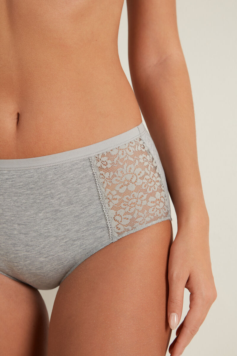 Underpanties for Womens Grey Lace